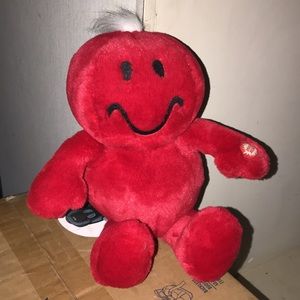 MTY international plush stuffed red bear